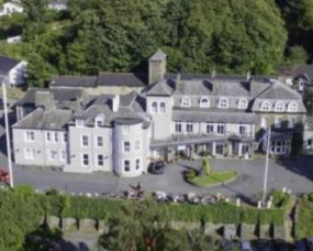 Ariel view Bowness hotel